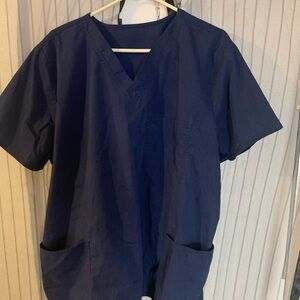 Scrubstar Men's Navy Blue Shirt